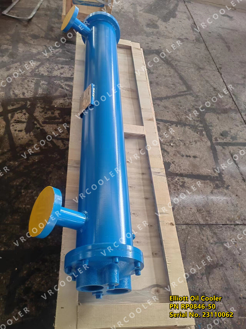 Elliott Oil Cooler PN RP0846-50 Serial No 23110062
