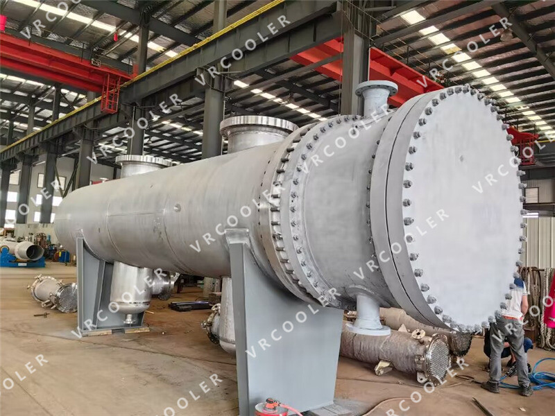 Some examples of shell and tube heat exchangers