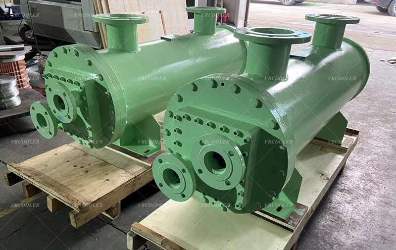 Which TEMA configuration is suitable for CO₂ compressor cooler?