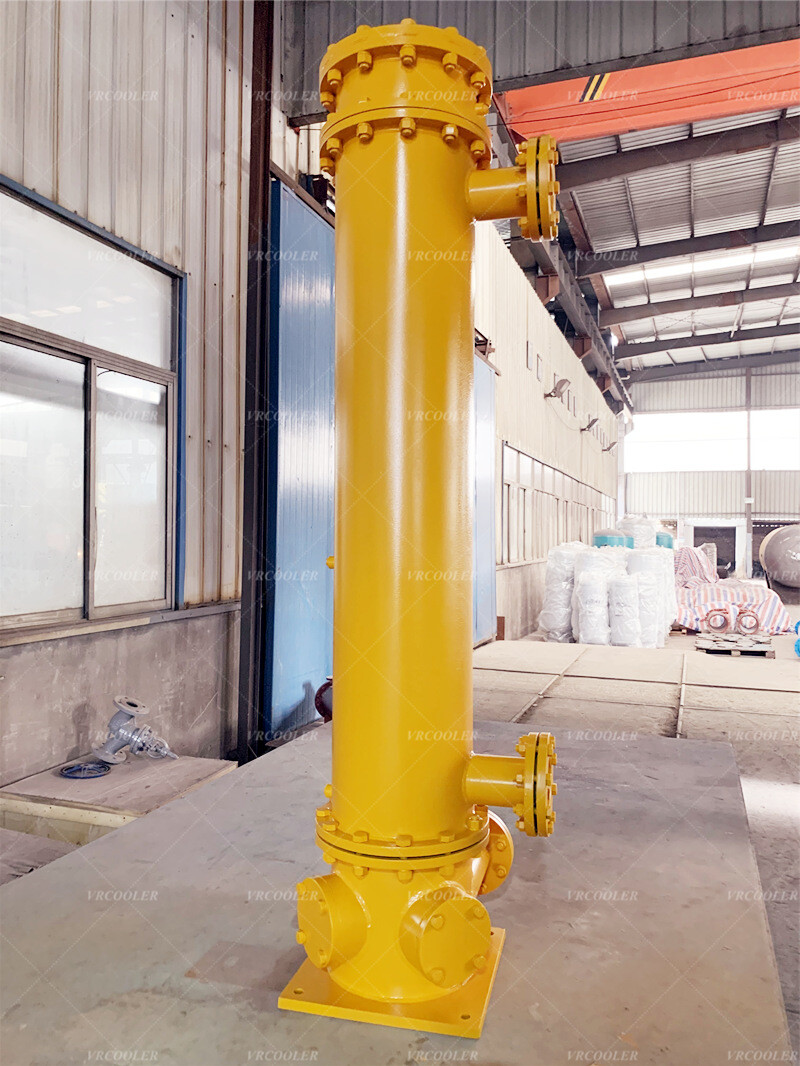 Shell Tube Heat Exchanger for Chiller system