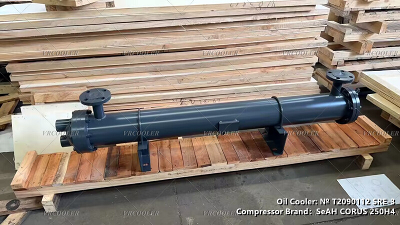 Shell Tube Type Oil Cooler PN Т2090112 SRE-3 for SeAH CORUS 250H4