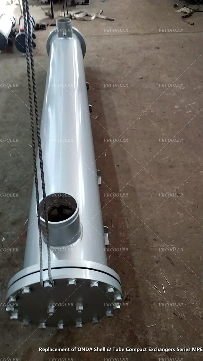Replacement of ONDA Shell & Tube Compact Exchangers Series MPE