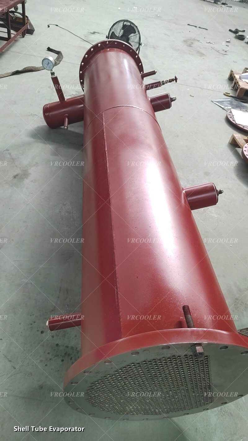 Which Fields are Shell & Tube Evaporators Widely Used in?