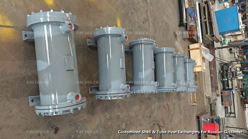 Customized Shell & Tube Heat Exchangers for Russian Customer.jpg