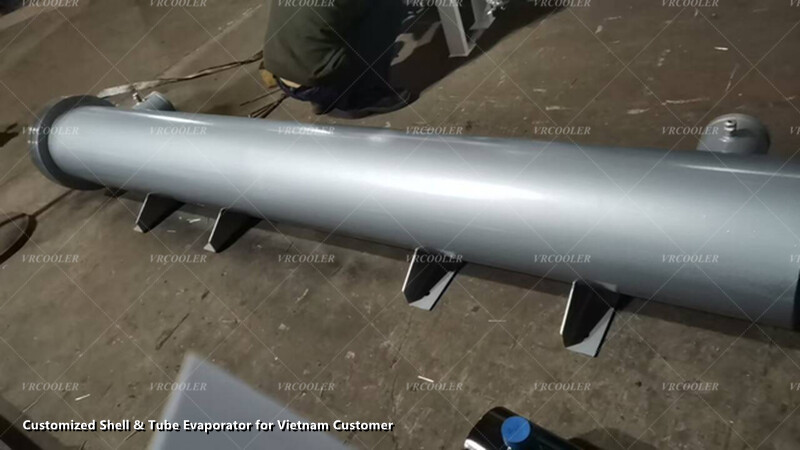 Customized Shell & Tube Evaporator for Vietnam Customer 5.jpg