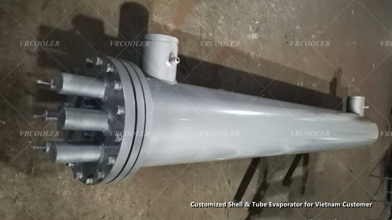 What information is required to design a flooded evaporator?