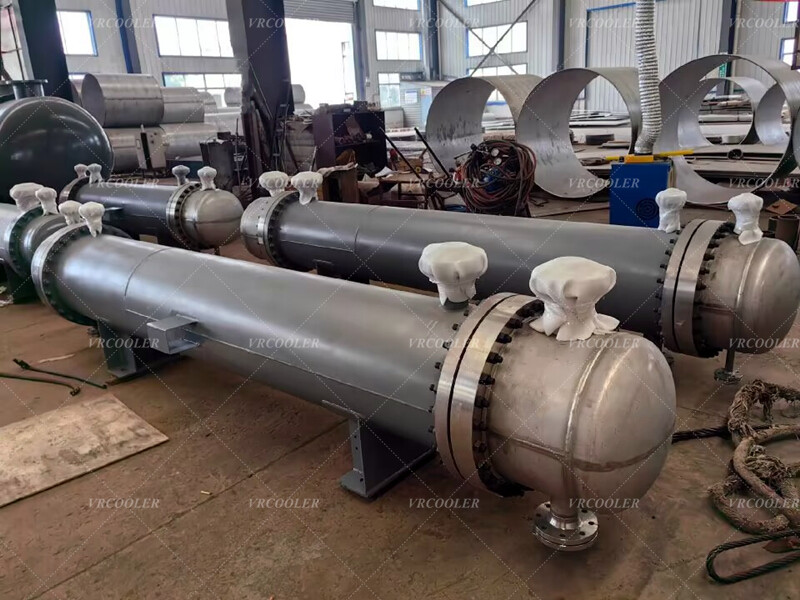 Shell and Tube Ammonia Evaporators for Industrial Refrigeration