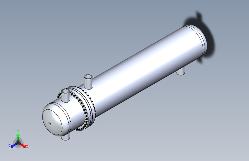 Shell and Tube Low Temperature Heat Exchanger 1