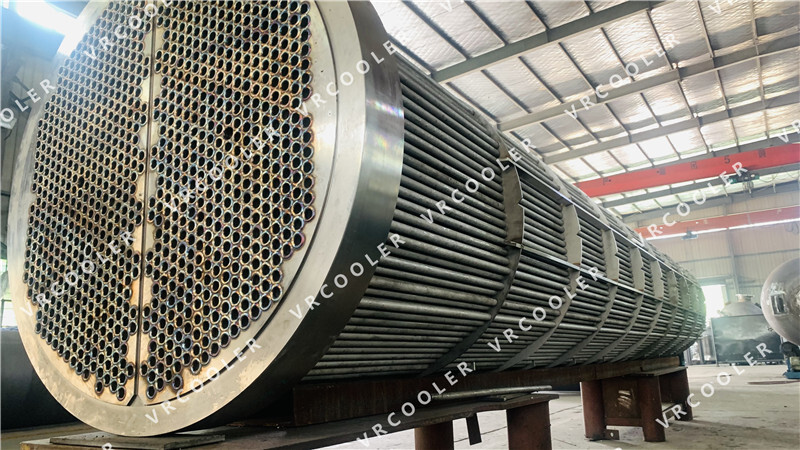 When is duplex or super duplex stainless steel required for shell and tube?