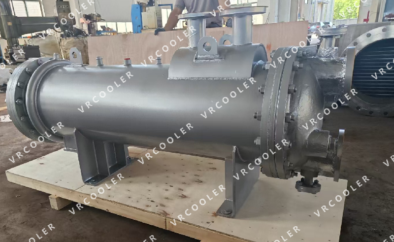 Atmospheric Condenser Shell and Tube Heat Exchanger for Seawater Cooling