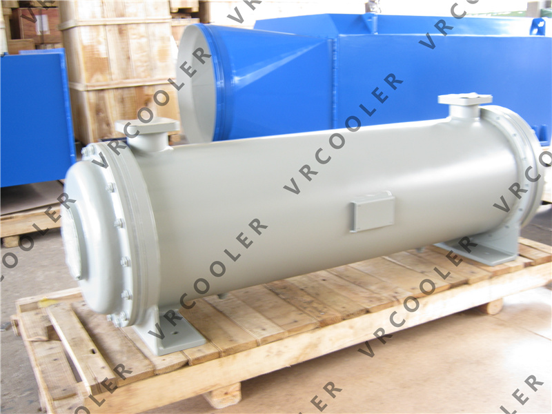 Where is a main engine jacket water cooler used?