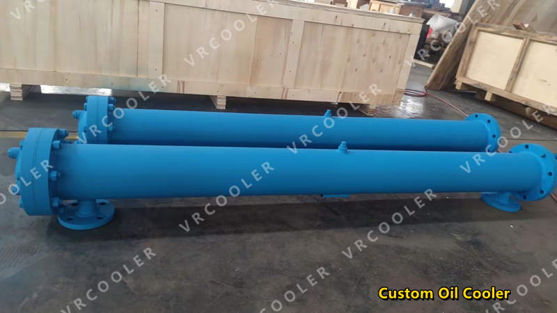 Shell Tube Type Oil Cooler Shipping to Sweden