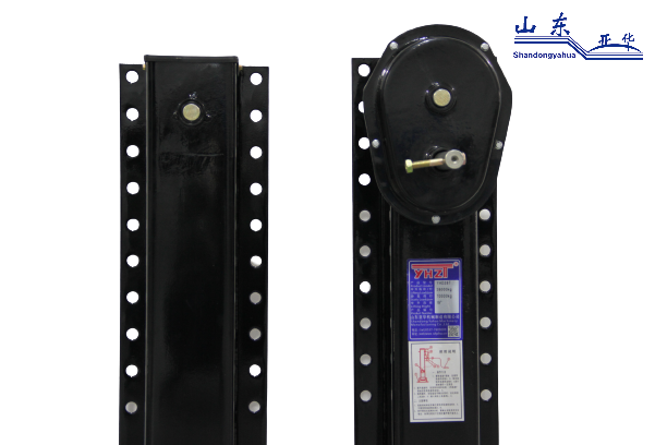 Two-axis linkage S spring foot