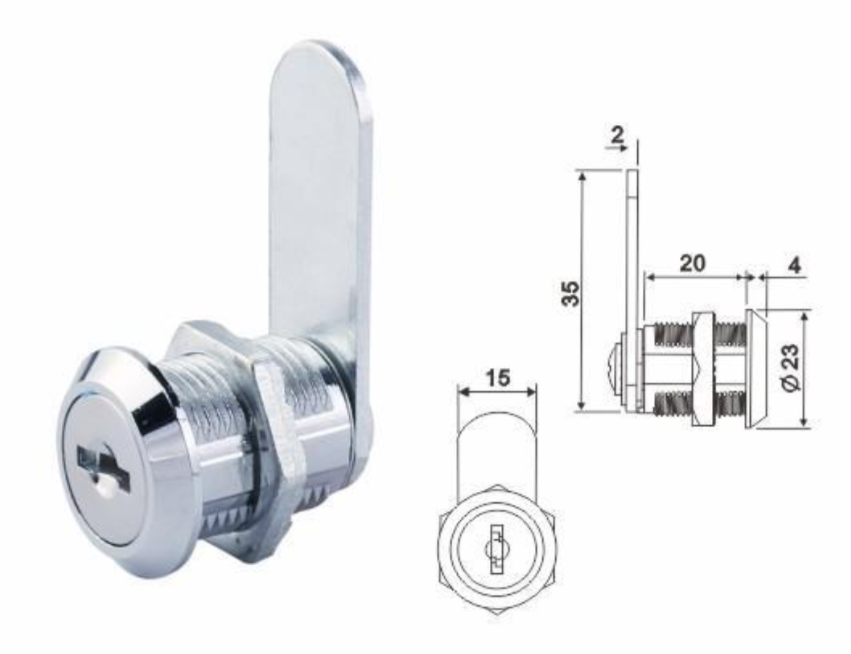 zinc alloy cam lock 103-20