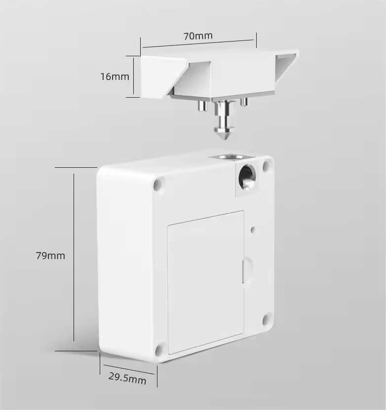 fingerprint cabinet lock ZC19W