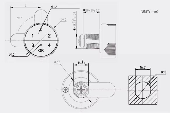 Model1888# smart password lock 