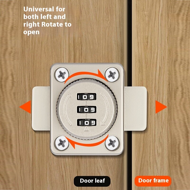China Supply Durable Quality 3 combination lock 8303#