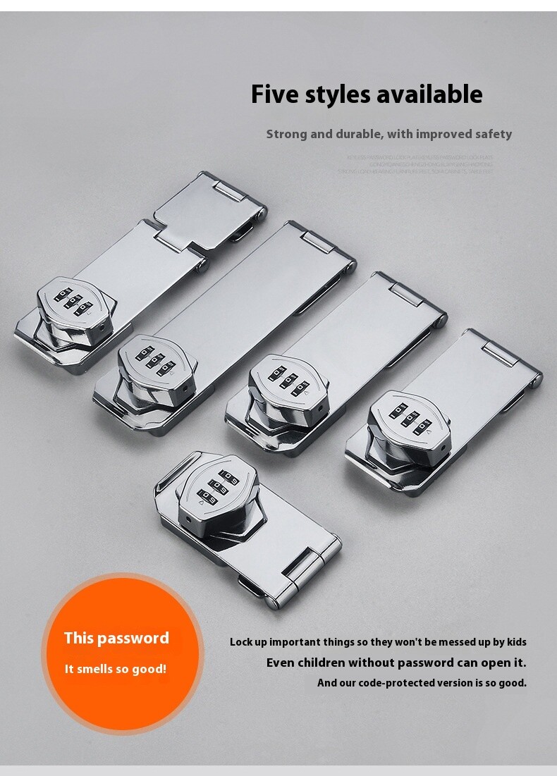 combination cabinet lock 8308