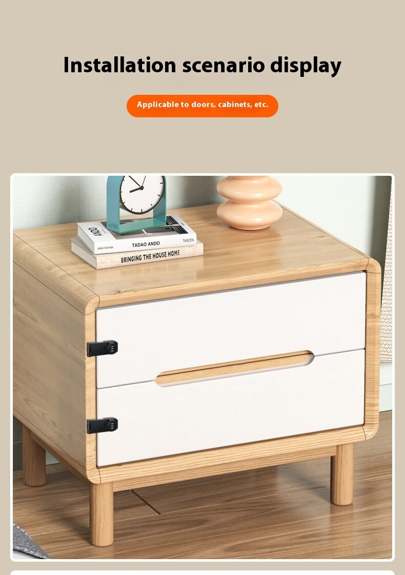 combination cabinet lock 8308