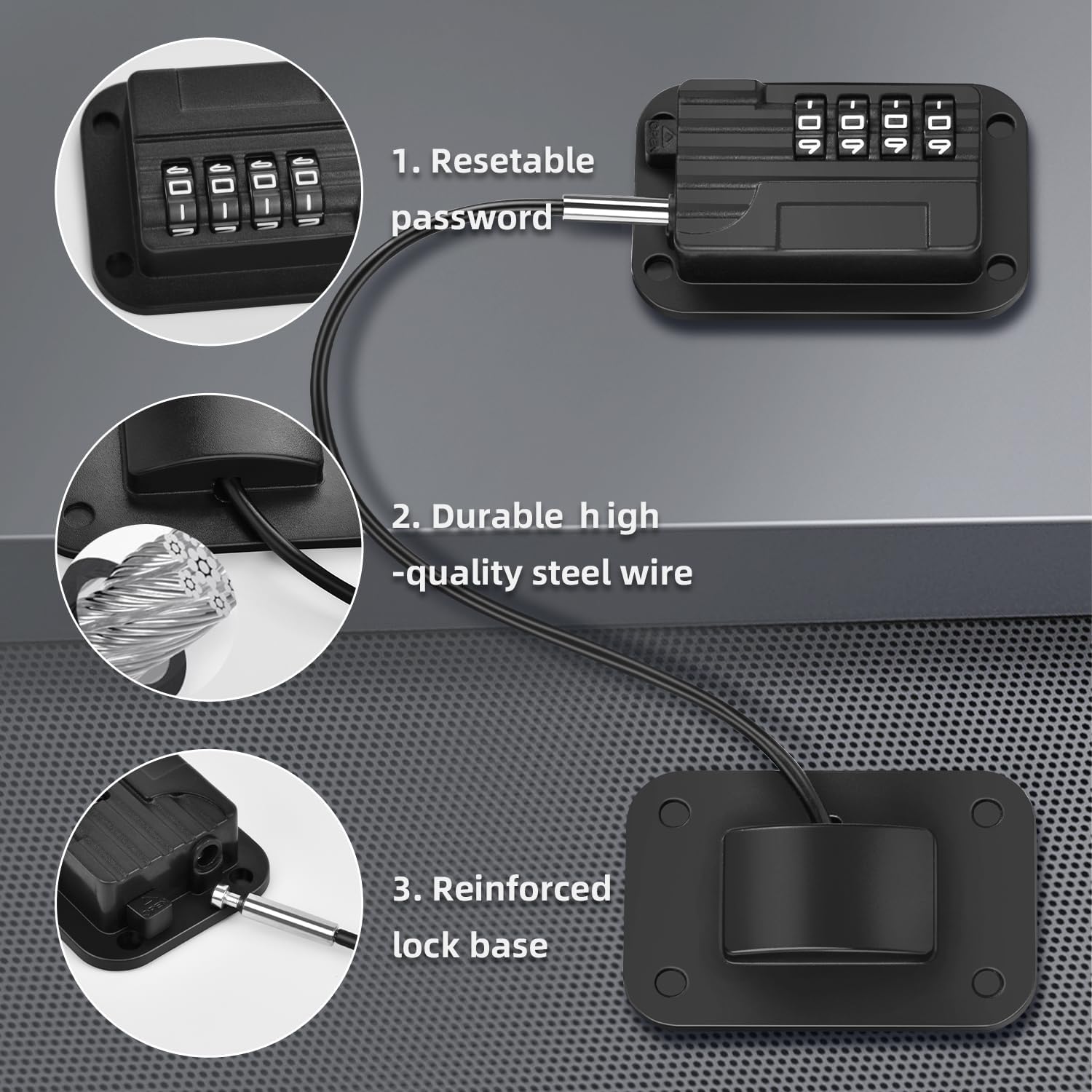 Refrigerator Combination Lock  8309