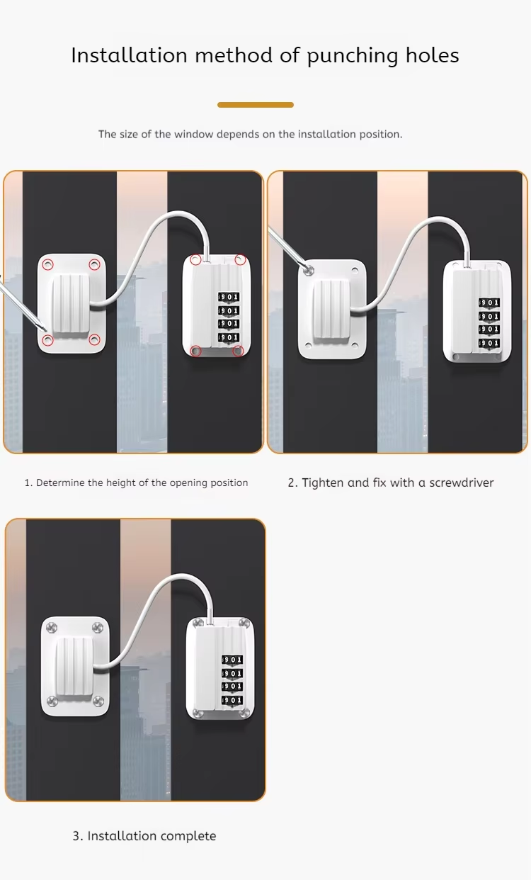 Refrigerator Combination Lock  8309