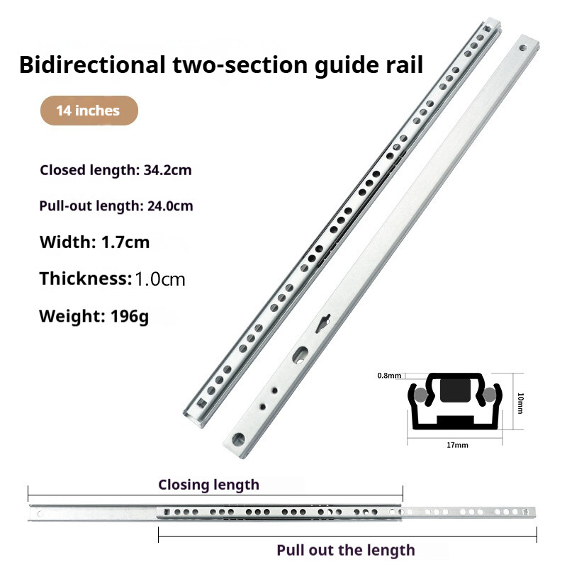 cabinet drawer slide 1708