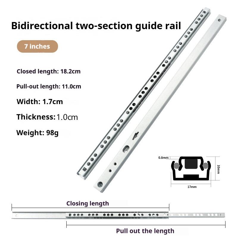 cabinet drawer slide 1708
