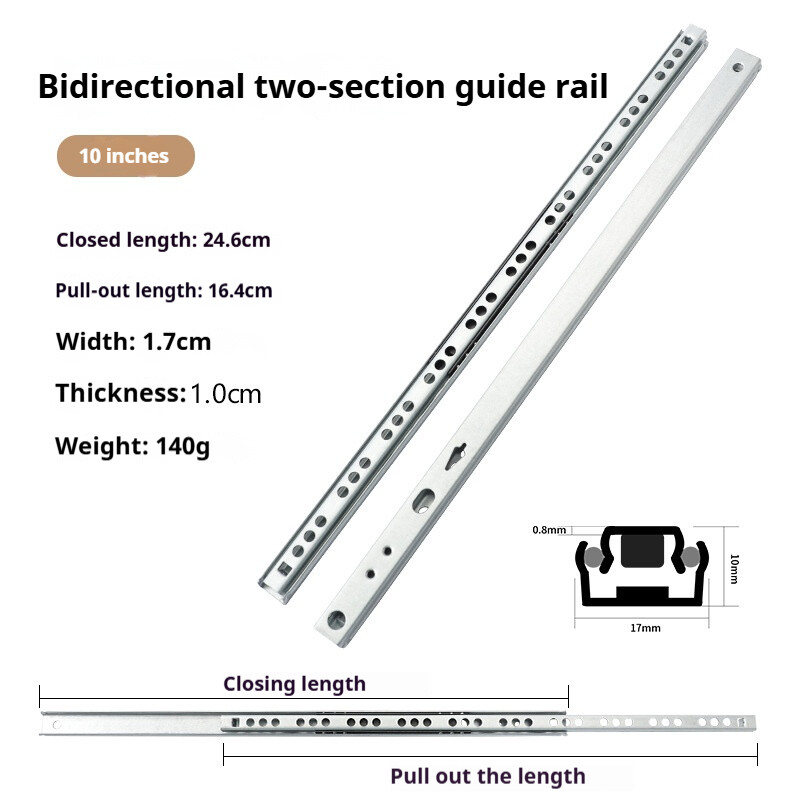 cabinet drawer slide 1708