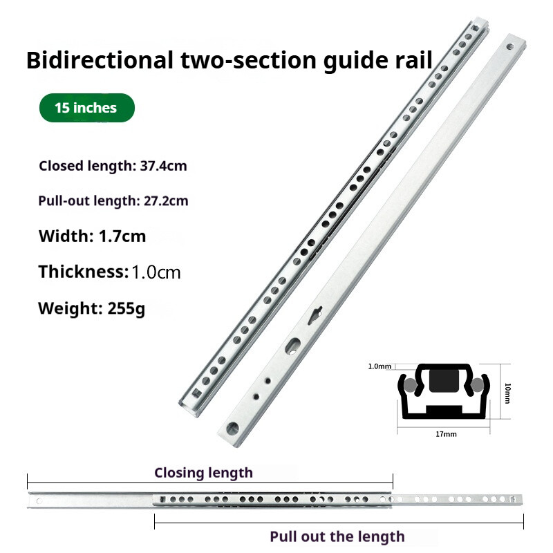 cabinet drawer slide 1708