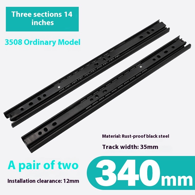 Drawer slides side mount 3008