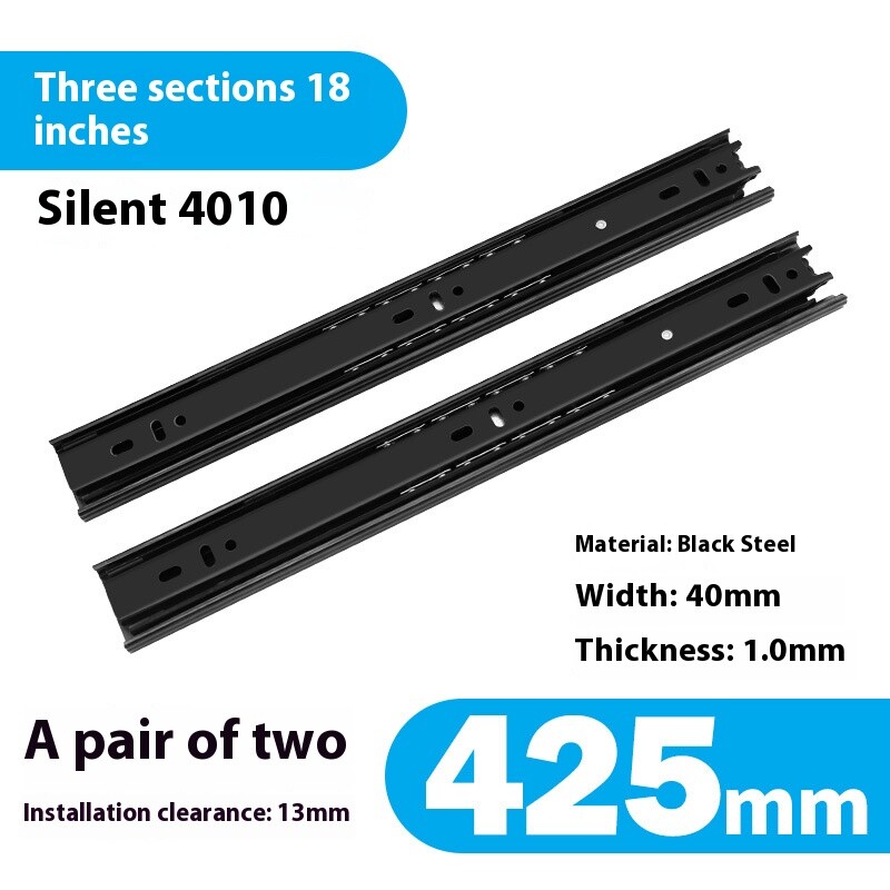 Ball bearing drawer slide 4010