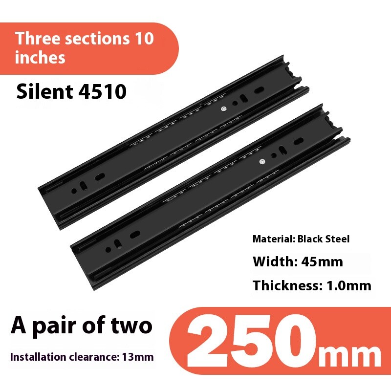 Kitchen drawer slide 4510