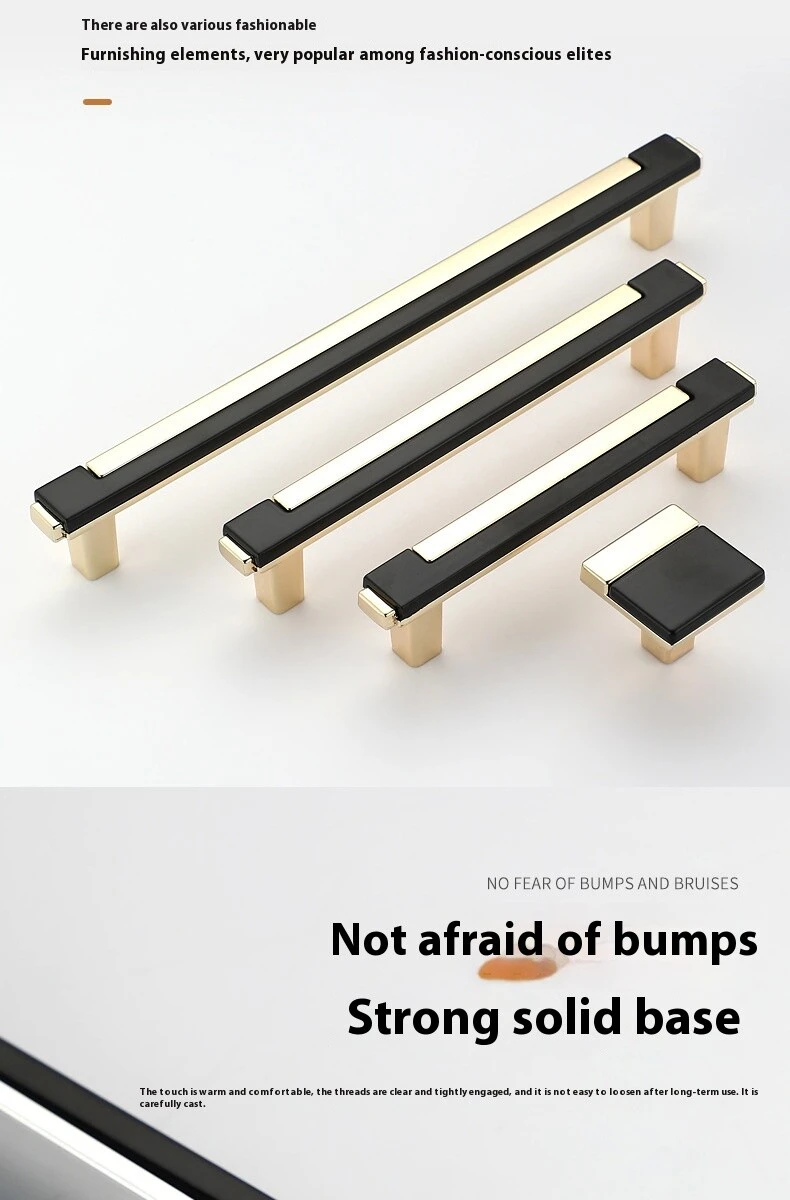 Cupboard door handles 2309black