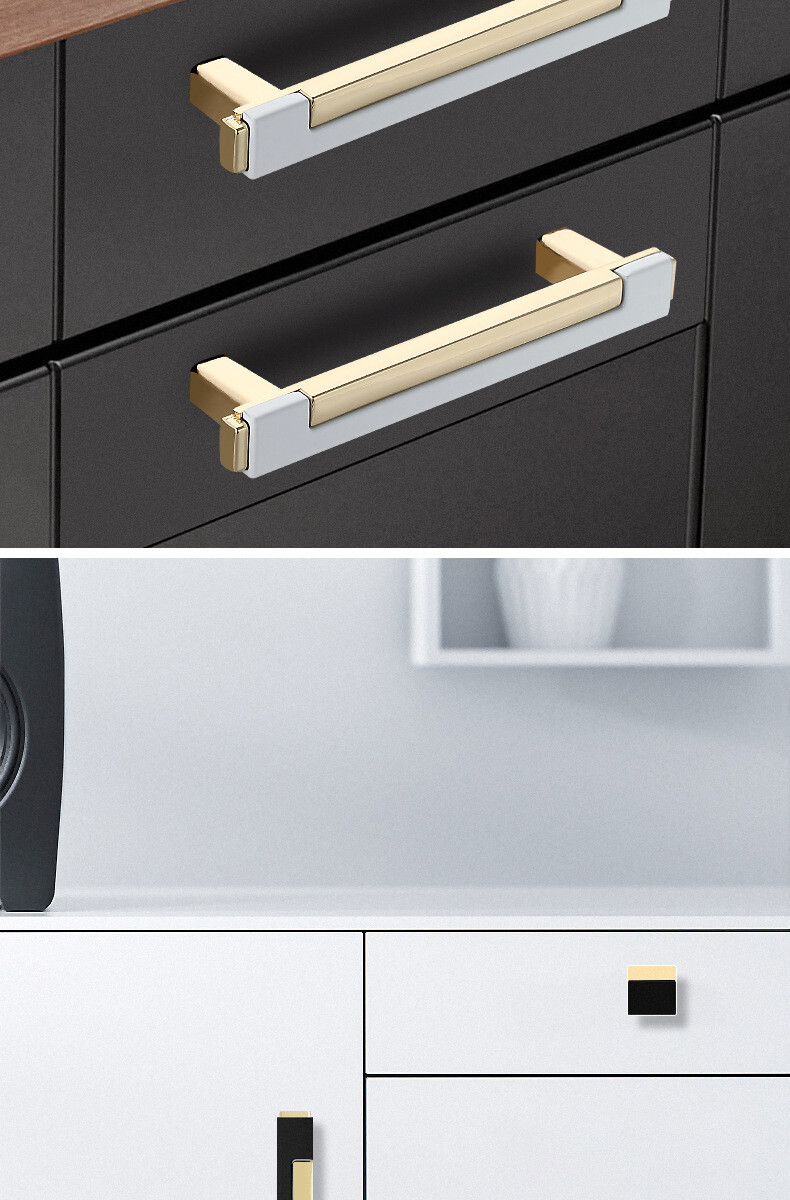 Cupboard door handles 2309black