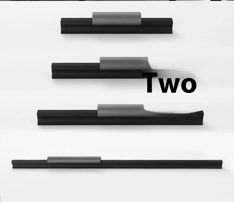 Contemporary kitchen cupboard handles 8230grey