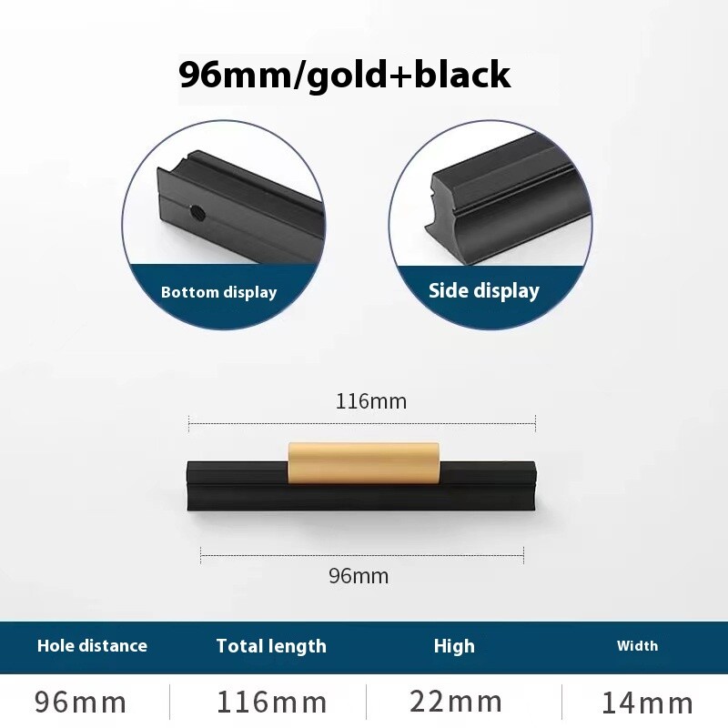 Dresser handles 8203gold