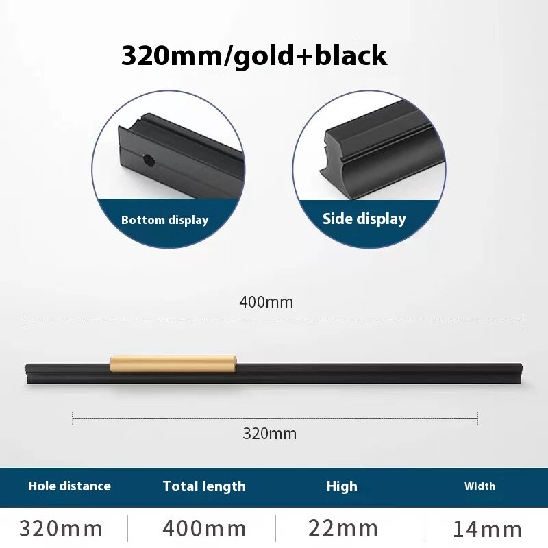 Dresser handles 8203gold