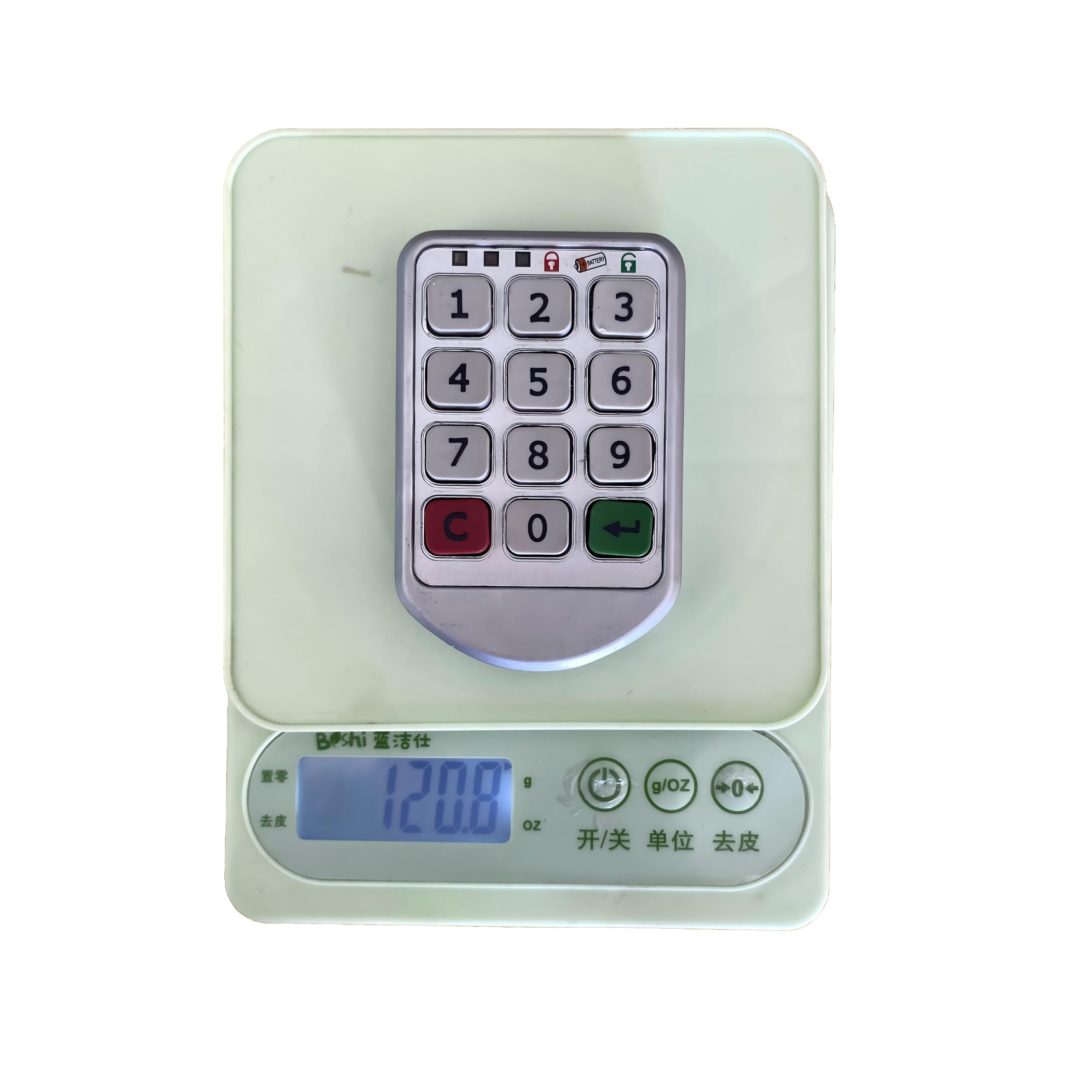 High Security zinc alloy hot sales smart keypad lock for gym lockers ZC18# 