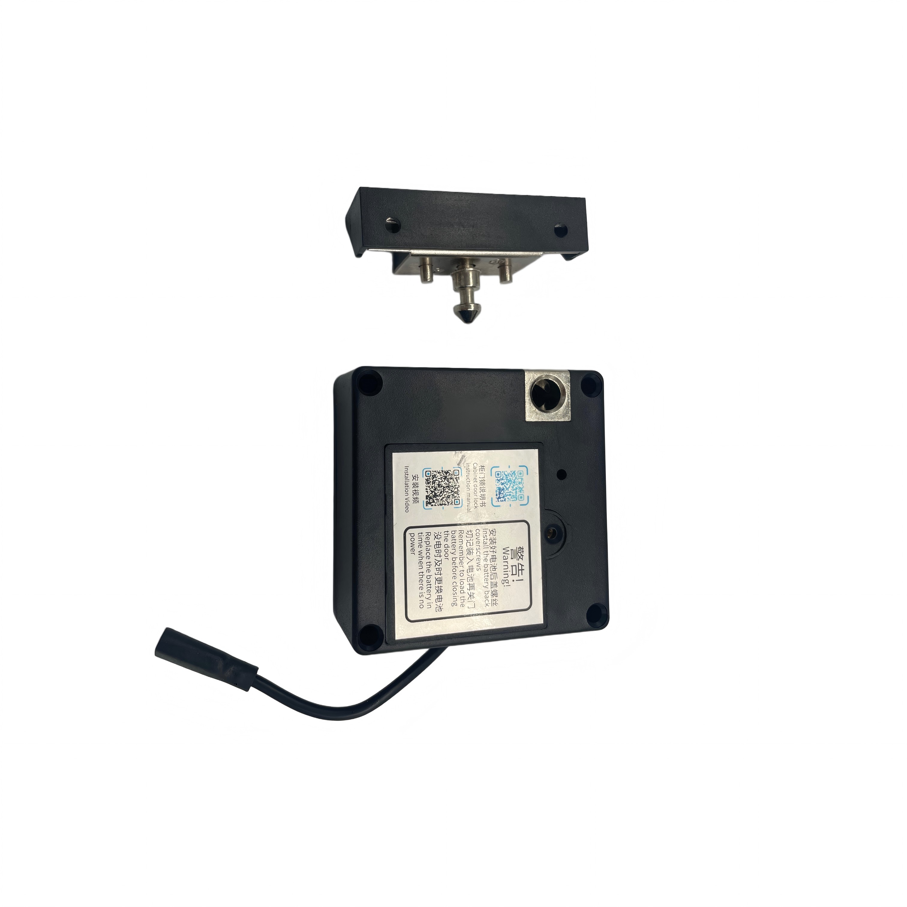 Intelligent card flash invisible cabinet lock for office cabinet ZC19# 
