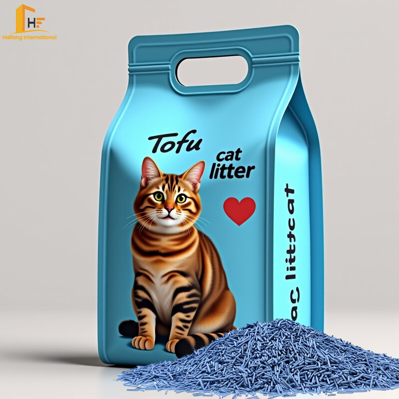 Wholesale Pet Litter Pure Natural Easy Clumping Biodegradable Tofu Cat Litter