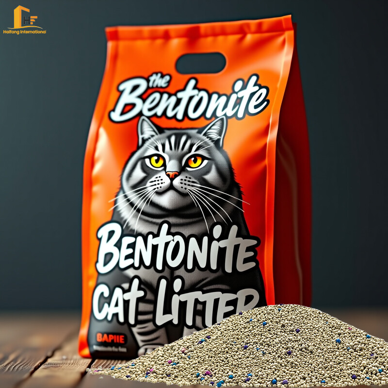 Premium OEM Cat Litter Natural Bentonite Odor Control Quick Clumping Dust-Free Eco-Friendly Cat Litter