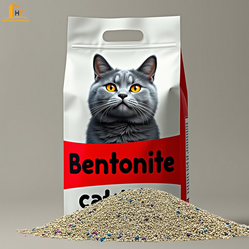 Premium OEM Cat Litter Natural Bentonite Odor Control Quick Clumping Dust-Free Eco-Friendly Flushable Custom Packaging and Supplier Direct Pricing for Pet Clean