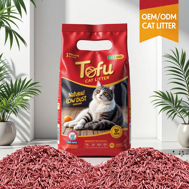 High Performance Tofu Cat Litter with Lavender Scent Fast Clumping Low Dust and Perfect for Multi-Cat Households Available in Convenient Packaging Sizes
