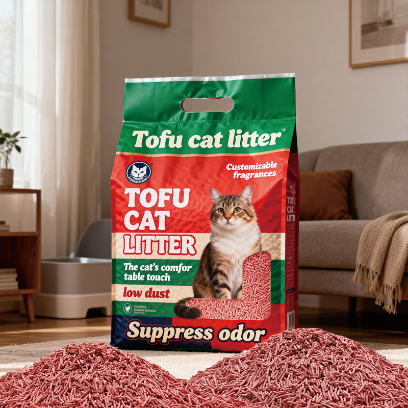 High Performance Tofu Cat Litter with Lavender Scent Fast Clumping Low Dust and Perfect for Multi-Cat Households Available in Convenient Packaging Sizes