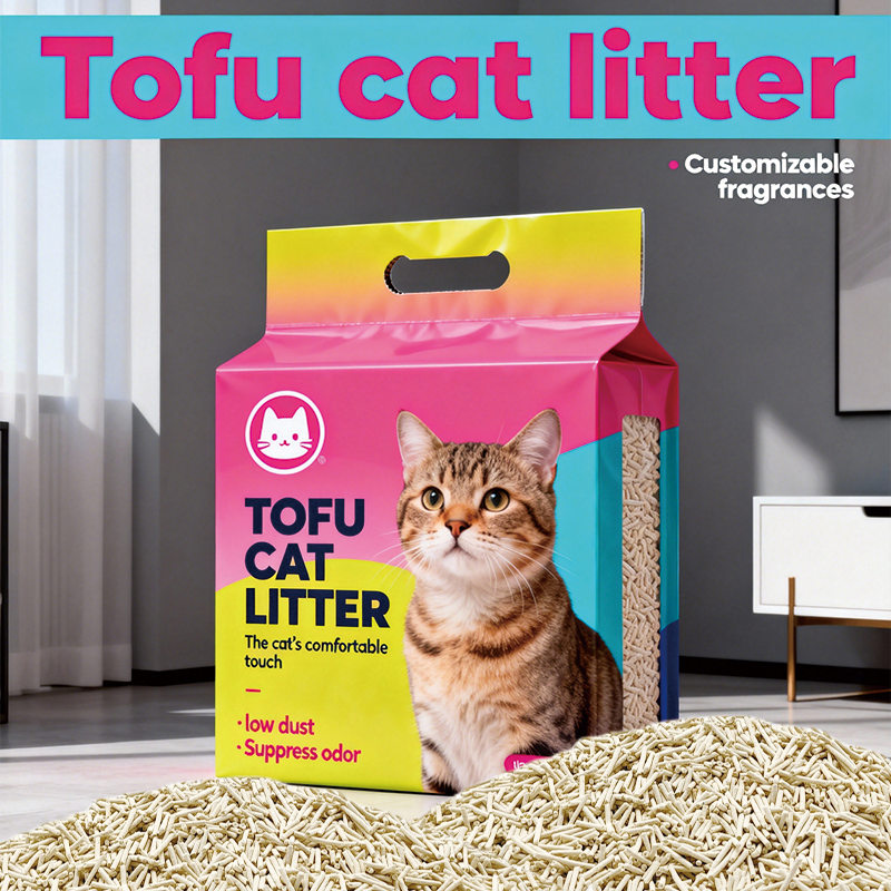 Biodegradable Tofu Cat Litter with Natural Ingredients Excellent Absorption and Odor Control Perfect for Cat Shelters Available in Bulk Quantities
