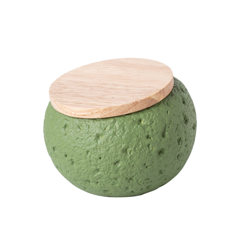 Pet Products Pet Ashes Urn Morandi Series Round Stores Relics Cat Dog Pet Memorial Keepsake Pet Urn