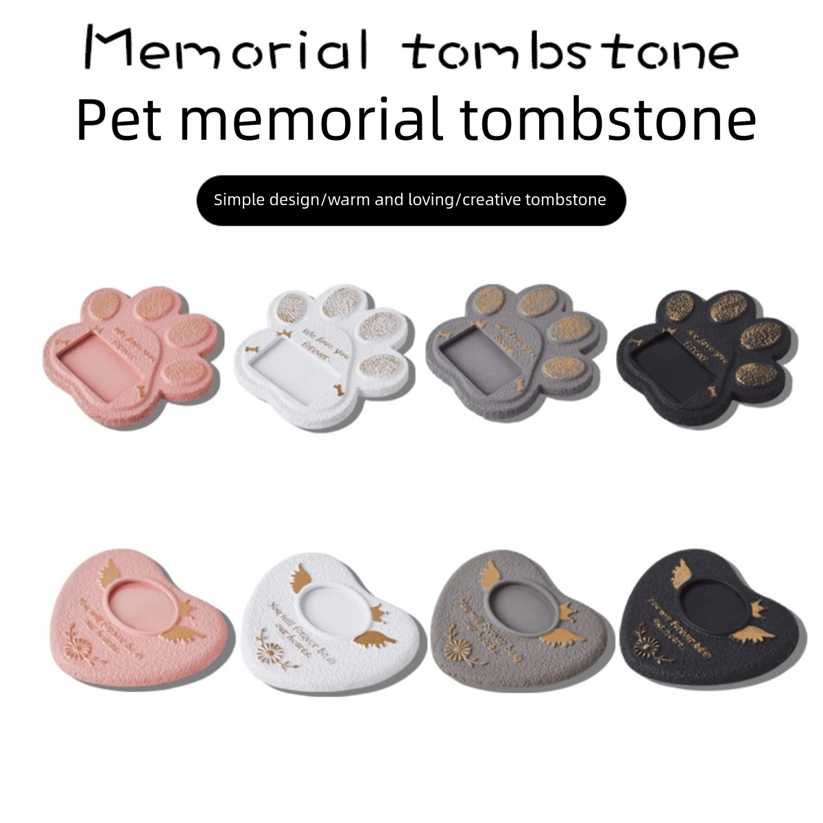 DIY Cat Paw Photo Frame Silicone Mold Creative Cat Claw-Shaped Photo Album Frame Desktop Decorative Item Commemorative Pet Cremation Urn