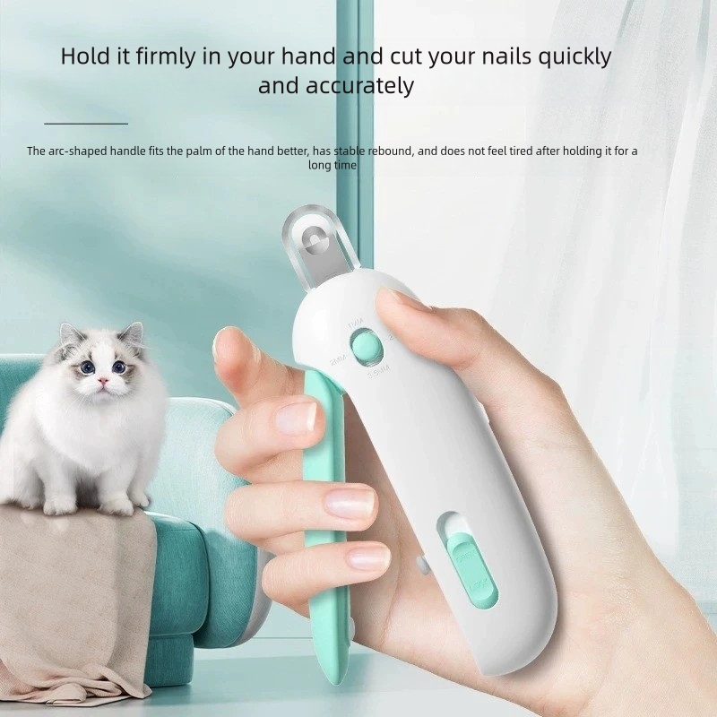 Safe Pet Nail Clipper Set for Cats & Dogs Blood-Proof Adjustable Hole Size Grooming Kit Pet Nail Clippers