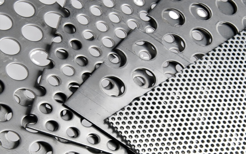 Stainless steel punching plate