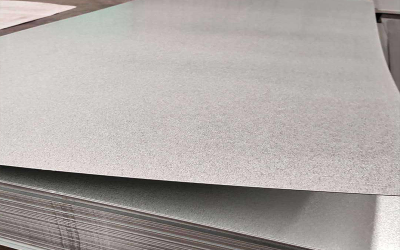 Aluminized zinc plate